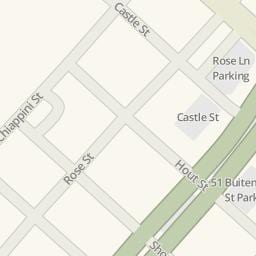 خريطة rose street Cape Town