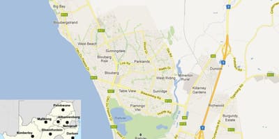 خريطة blouberg
