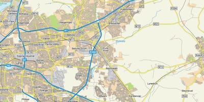 خريطة kuilsriver كيب تاون