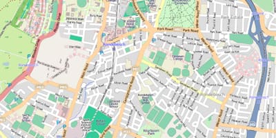 خريطة rondebosch كيب تاون